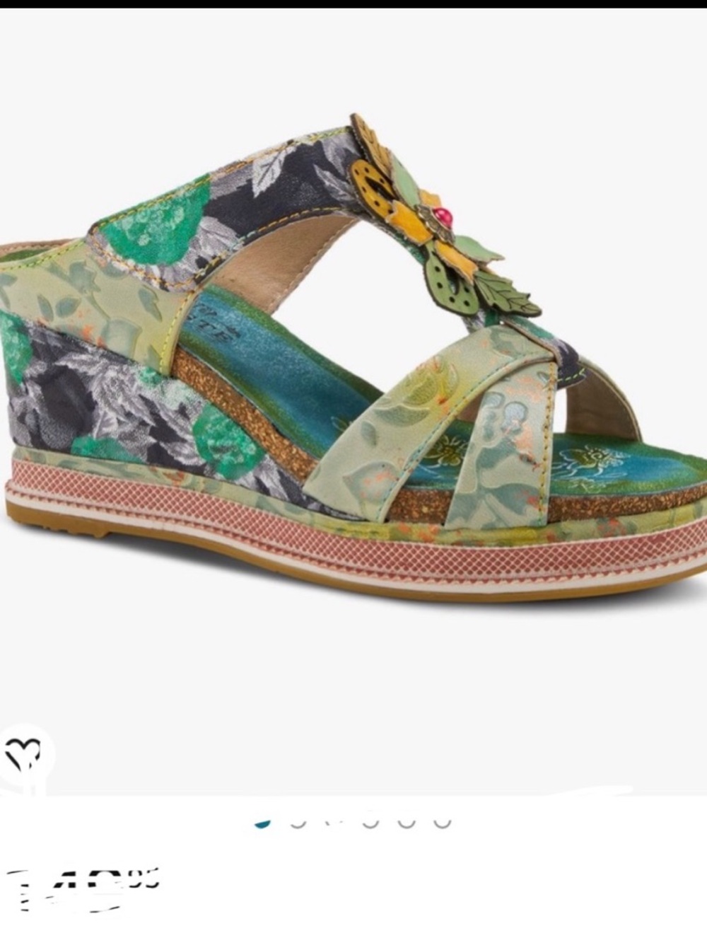 Spring Step L’Artiste THERON Slide  Sandals size 37